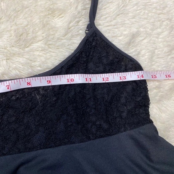 Vintage Gold Label Victoria's Secret 90s Black Nightie Chemise Size Small - Picture 4 of 8